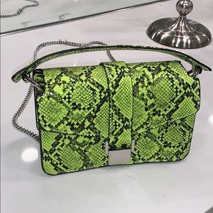 Snakeskin purse
